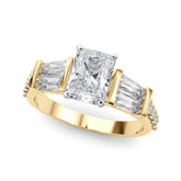 Sb & Rd Engagement Ring - TN85367
